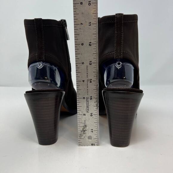 Donald J Pliner Women's Kleo Open Toe Ankle Bootie Size 9M Brown - Picture 8 of 13